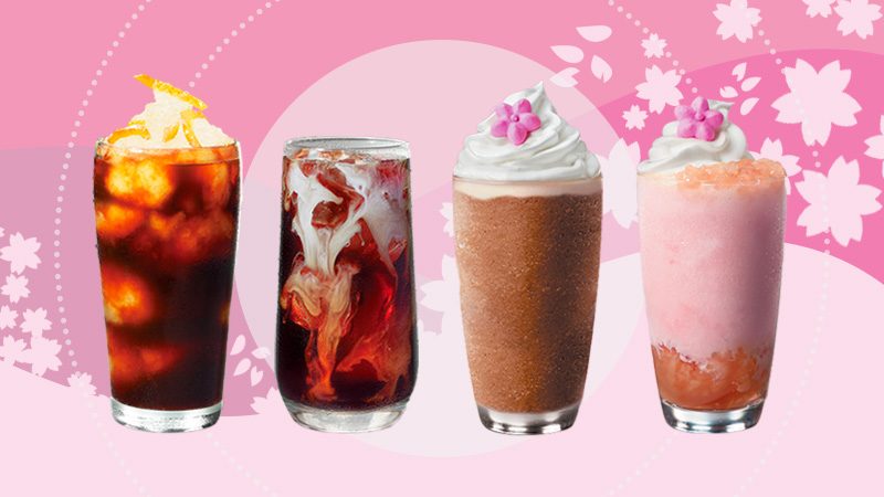 LOOK: The Starbucks Philippines Cherry Blossom drink series is here