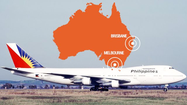 PAL to add more flights to Melbourne, shift to nonstop Brisbane service