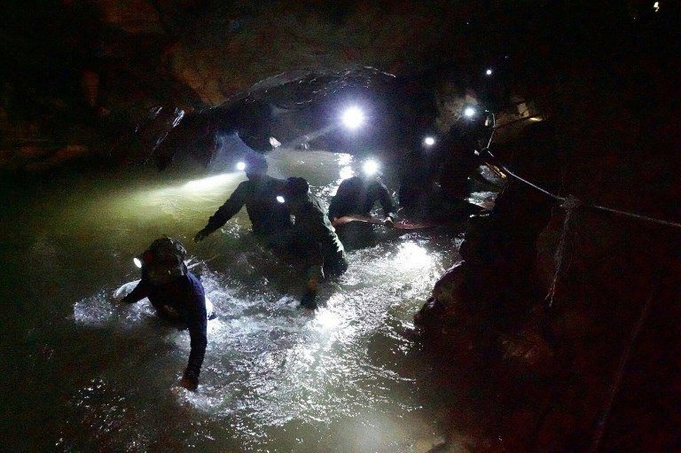 Thai military diver dies as window for cave rescue narrows