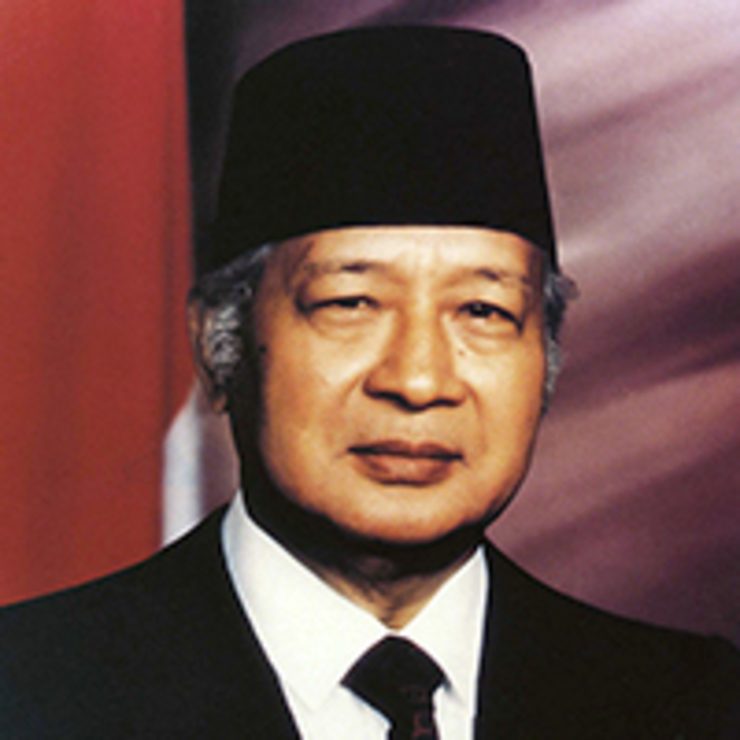 Indonesia's 32-year dictator Suharto 