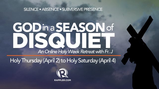 Preparing for our online Holy Week retreat