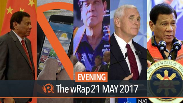 Duterte foreign policy, Anti-Distracted Driving Act, Mike Pence | Evening wRap