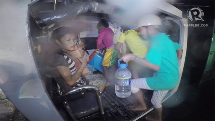Floods force evacuees in N. Samar town to move