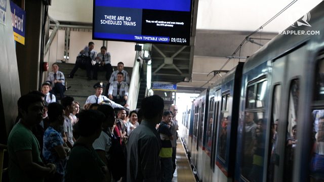 MRT3 interrupts service due to smoke emission
