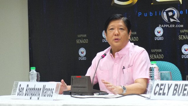 Bongbong Marcos: Tandem with Miriam ‘not a surprise’ to me