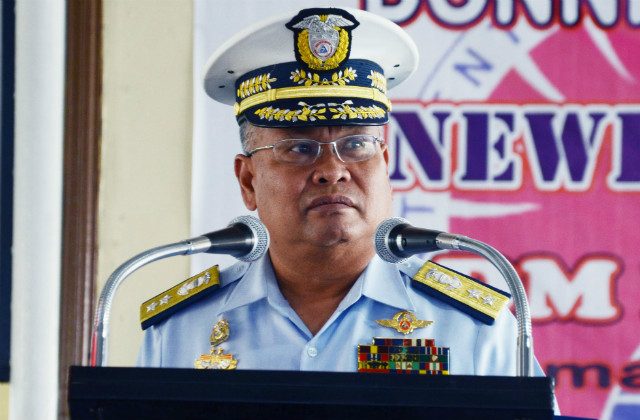 Duterte promotes Coast Guard chief to admiral