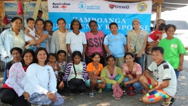Food for work helps 6,000 families in Zambo city