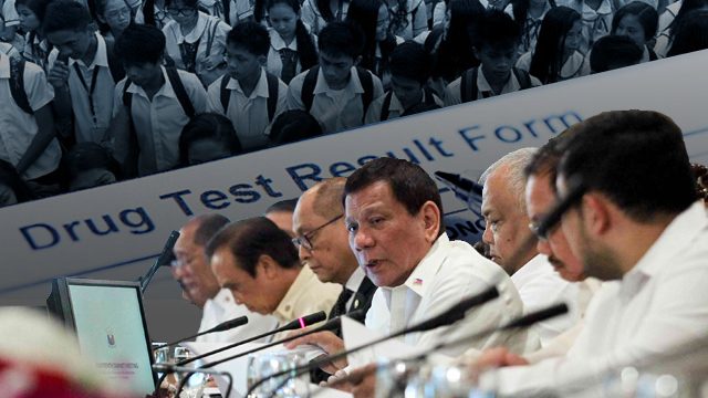 DepEd to consult Cabinet on drug testing of high school students