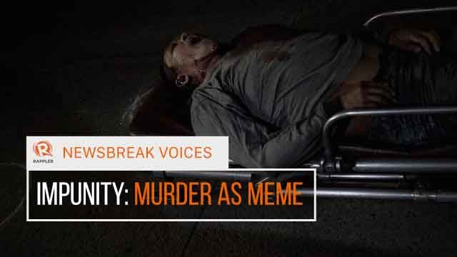 LISTEN: Newsbreak Voices: Murder as Meme