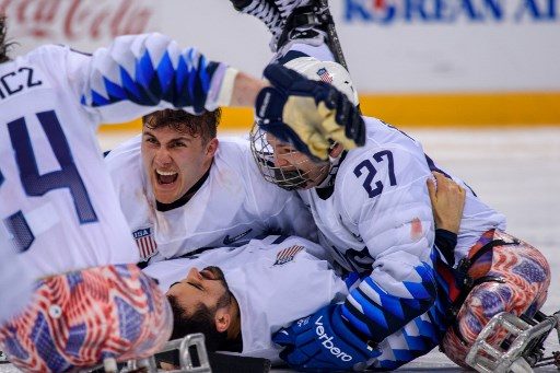 USA win sledge hockey gold as Paralympics set to end