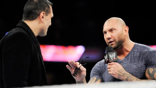 Batista menjadi berita utama Wrestlemania…suka atau tidak