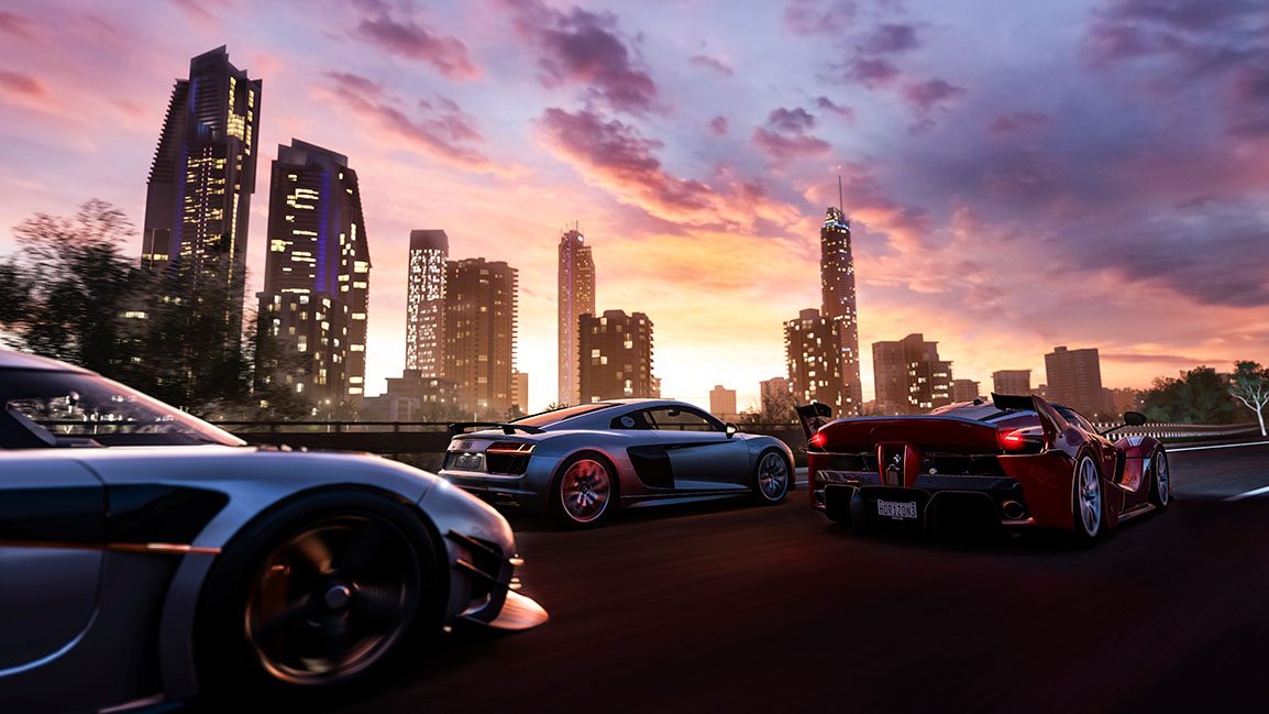 FORZA HORIZON 3. Experience a world with no traffic in the driving video game of your dreams. Image from Forza Horizon 3 website. 