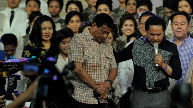 Duterte admits receiving properties, cars from Quiboloy
