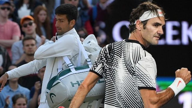 Struggling Djokovic out, Federer into quarters