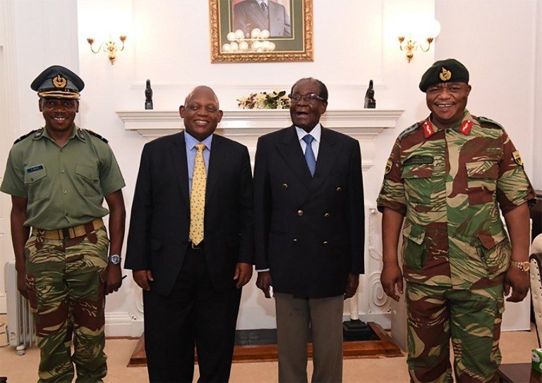 Mugabe makes first public appearance since army takeover