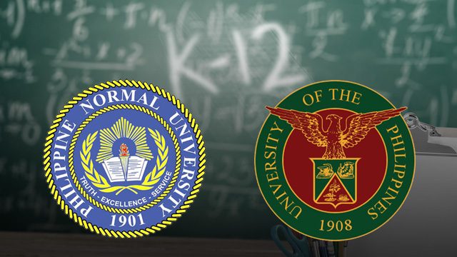 UP, PNU to train public school teachers for senior high