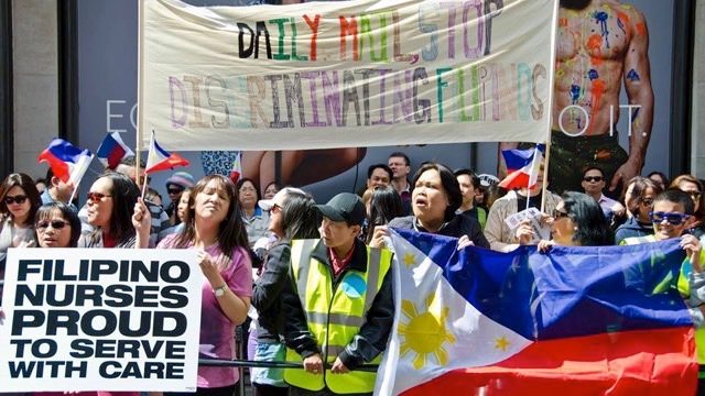 Racist headlines? Daily Mail addresses UK Filipinos