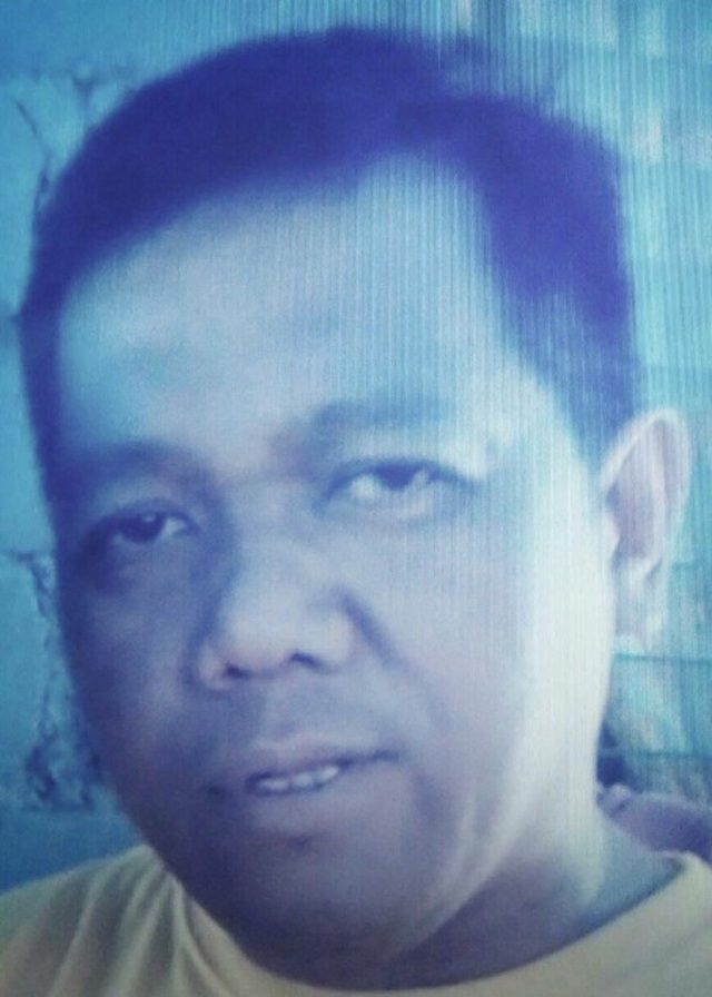MISSING. Former INC member Danilo Patungan, now a security guard in Taguig City, has been missing since April 11. Contributed photo 