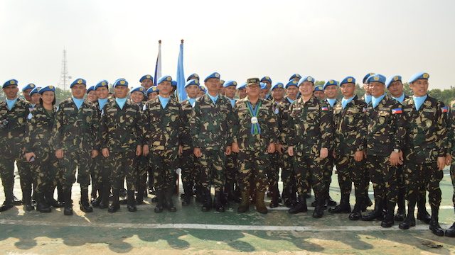 Filipino peacekeepers in Golan: A ‘battalion of excellence’