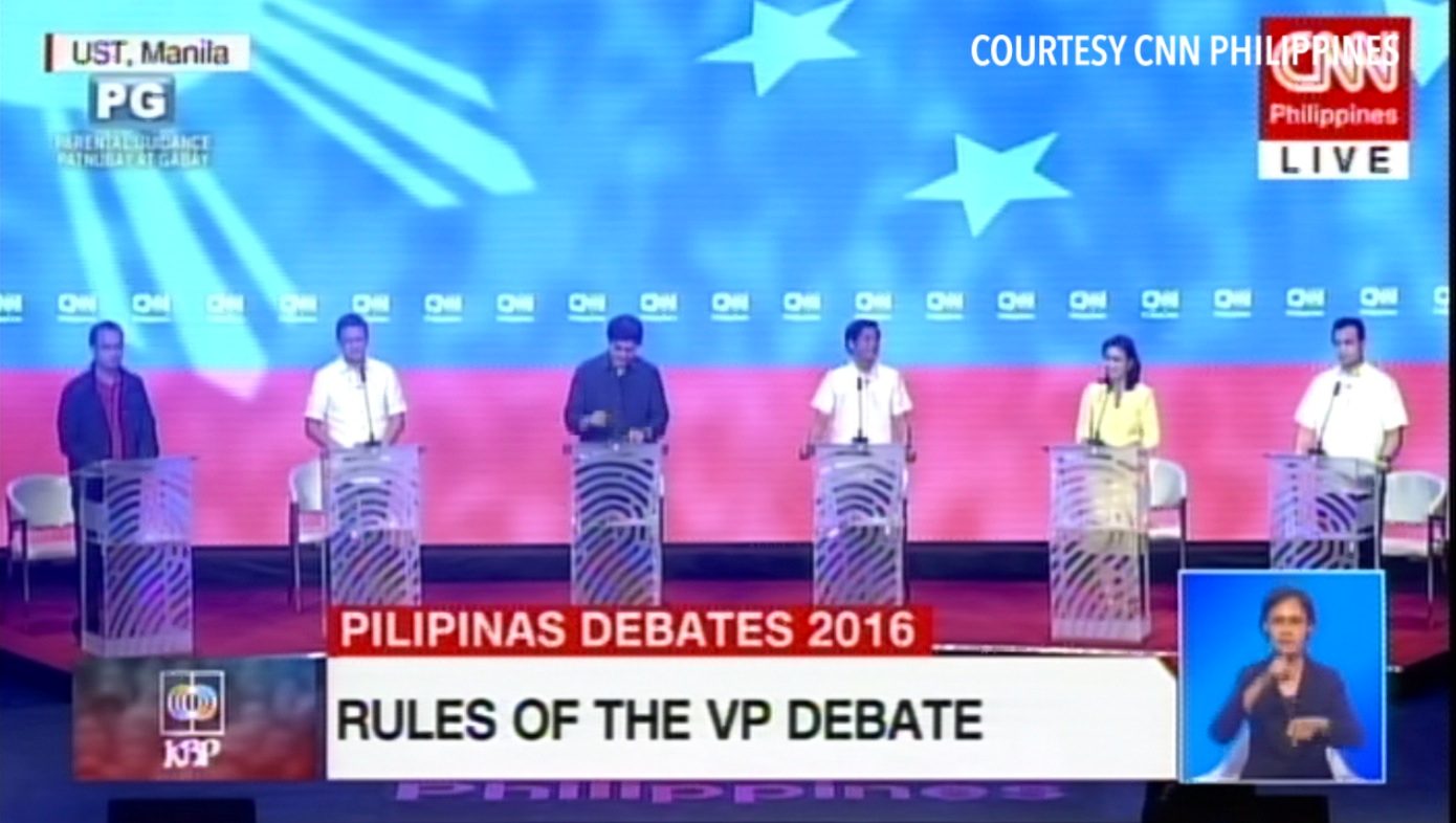 Pilipinas 2016: What will define VP bets’ governance?