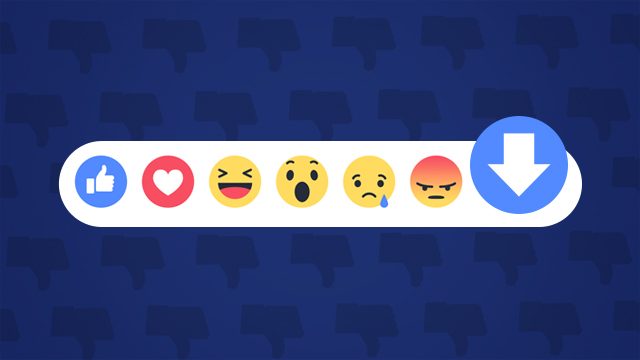 Netizens fear troll exploitation of Facebook’s ‘downvote’ button