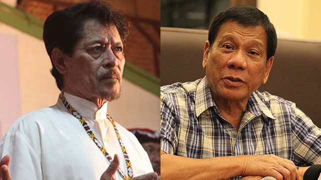 Duterte targets meeting with Misuari in 2017