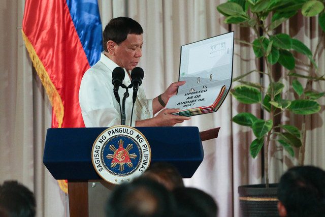 Duterte narco list now 6,000 names long and counting – PDEA