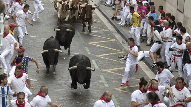 Famed Spanish bull run festival ends with 8 people gored this year