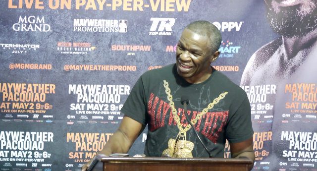 Mayweather Sr wants his son to retire after Pacquiao fight