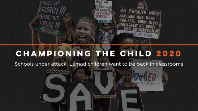 WATCH: Lumad children want to be back in classrooms