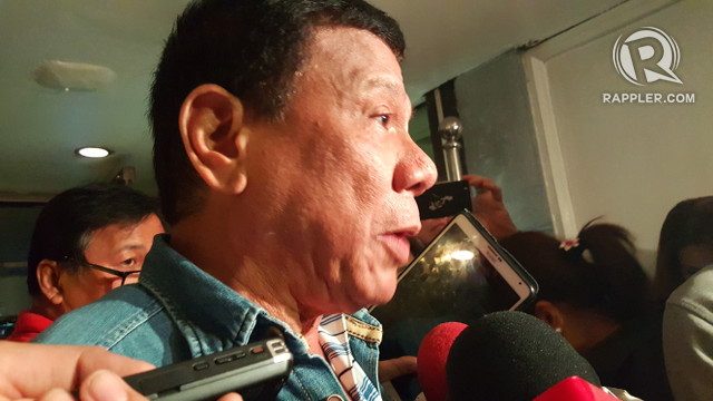 Duterte to Roxas: As DILG chief, what did you do about drugs?