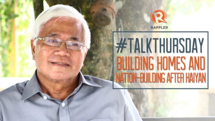 #TalkThursday: Building homes and nation-building after Haiyan