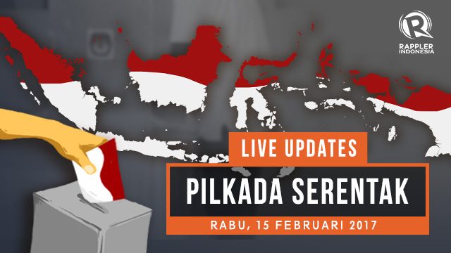 LIVE UPDATES: Pilkada serentak 2017