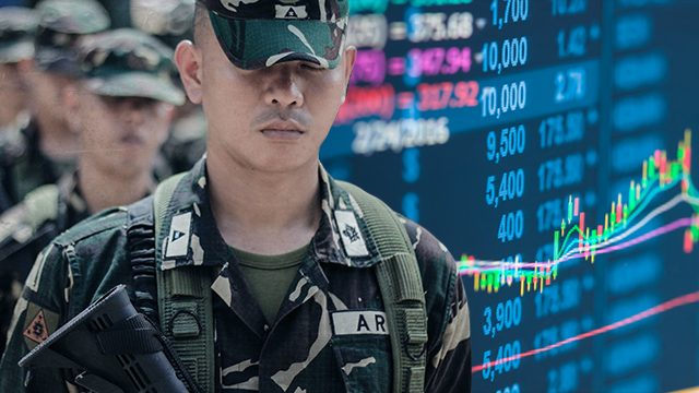 Philippine peso, stock market stable despite martial law declaration