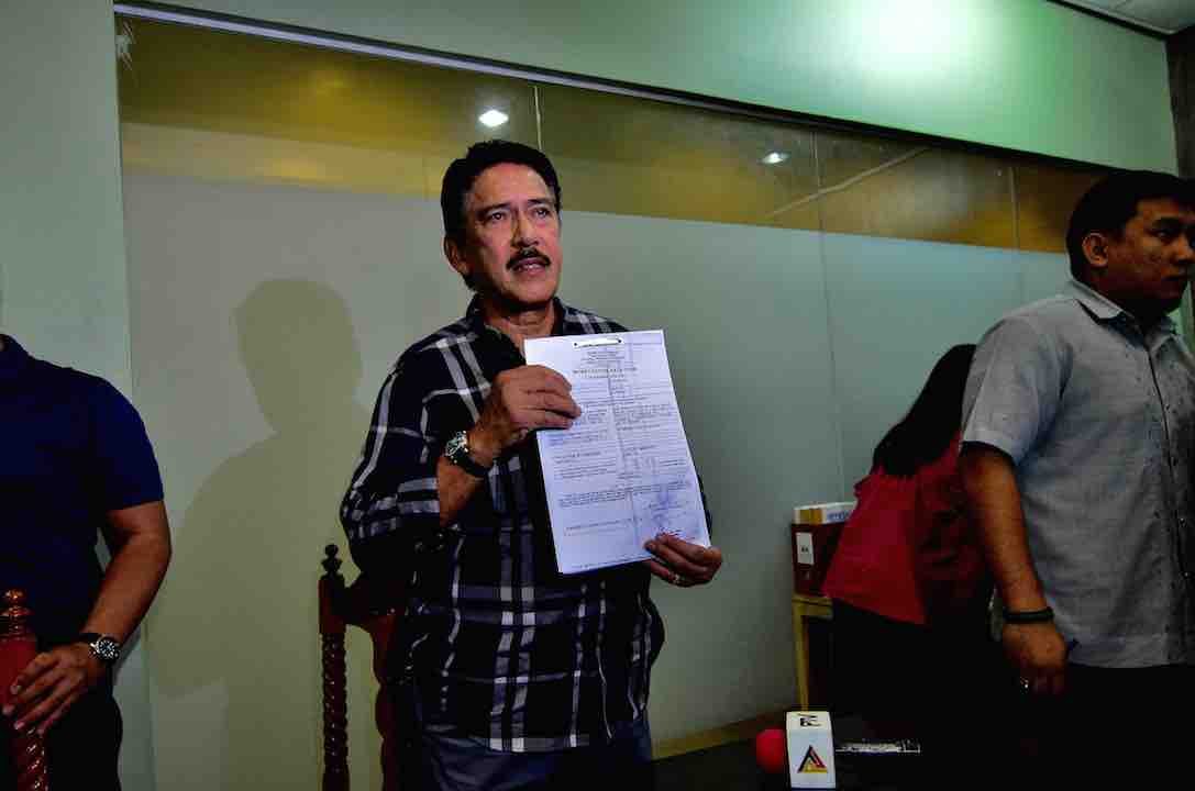 Sotto files cyber-libel complaint vs Cocoy Dayao over #SilentNoMore blog