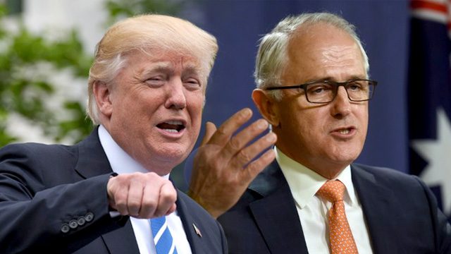 Trump meets Australia’s Turnbull, says spat ‘all worked out’
