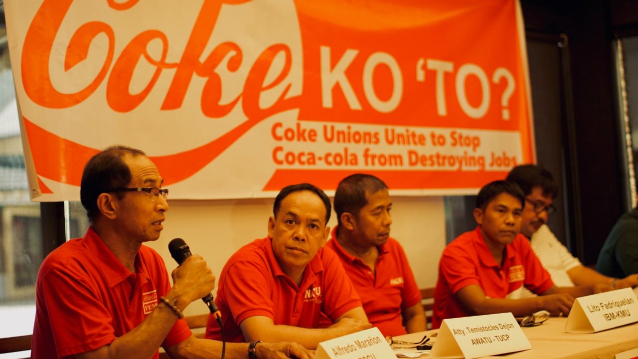 Coca Cola FEMSA workers: ‘Union busting real reason for lay-off’