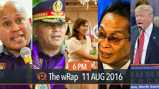 Dela Rosa, Duterte, Drilon | 6PM wRap