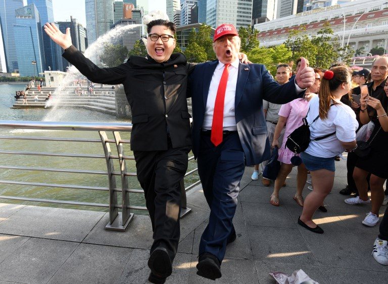 Kim Jong-un lookalike questioned in Singapore before summit