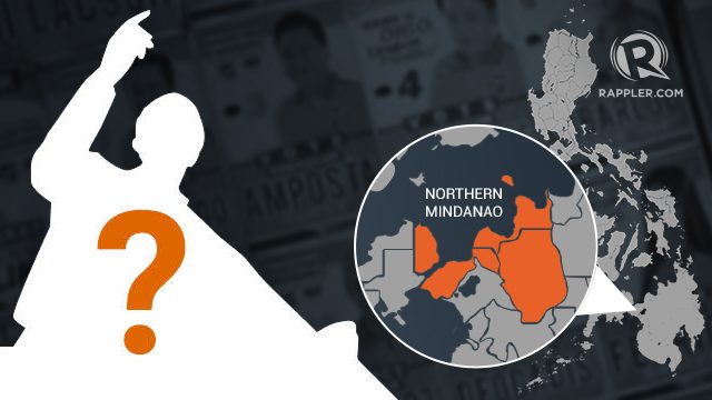 Who is running in Northern Mindanao | 2016 Elections