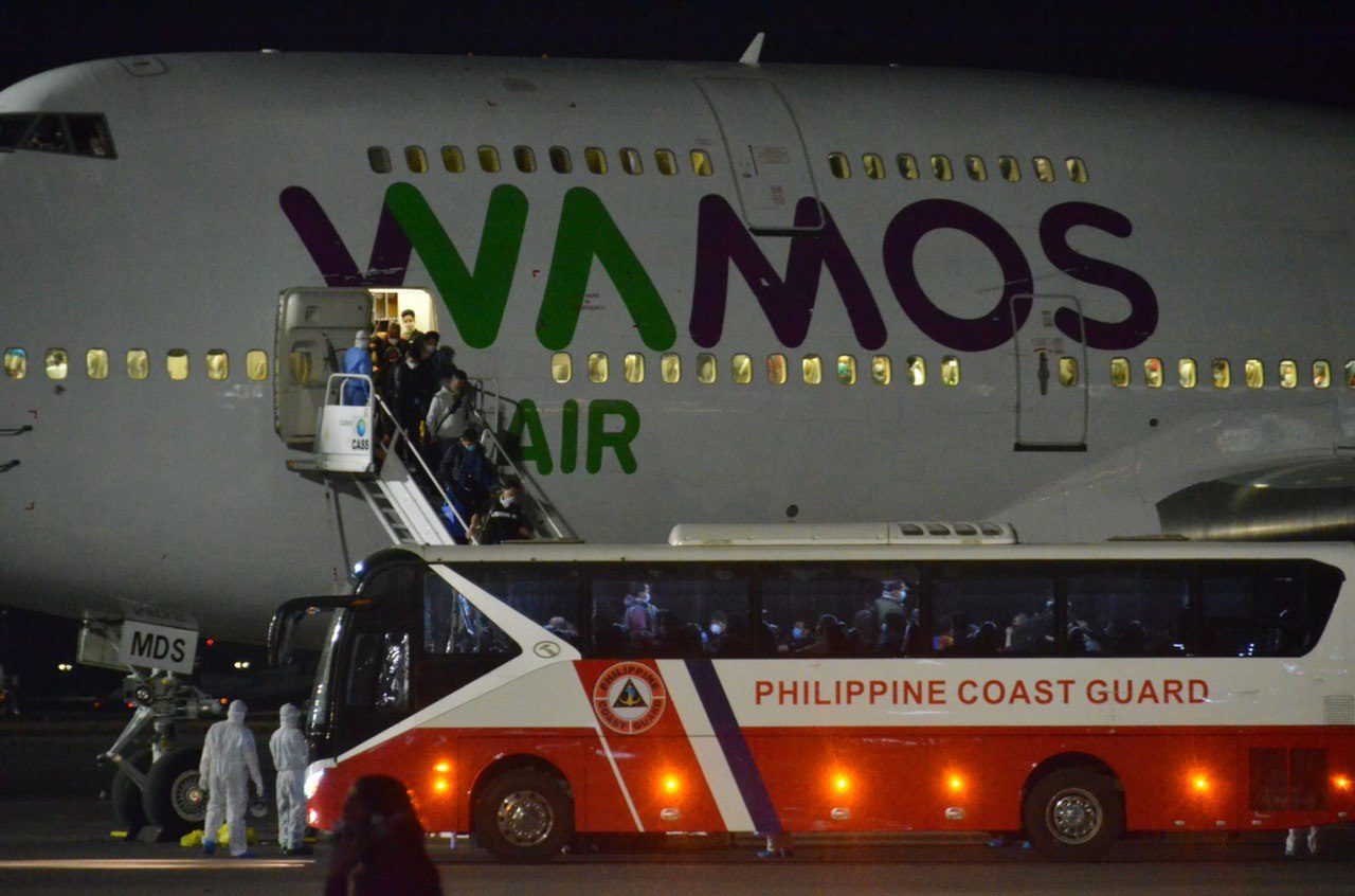 444 Filipinos from Grand Princess cruise ship now back in PH