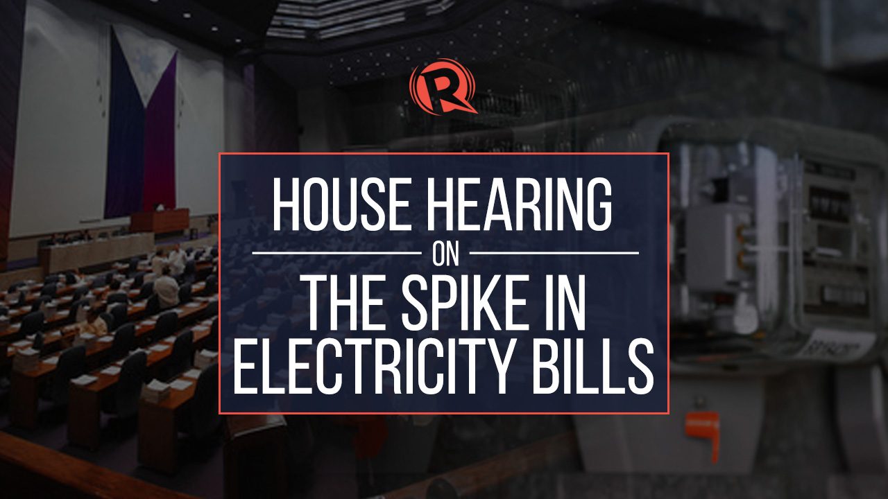 LIVE: House hearing on the spike in electricity bills