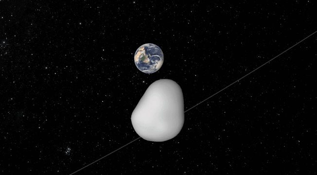 Close call: passing asteroid to test Earth’s warning systems