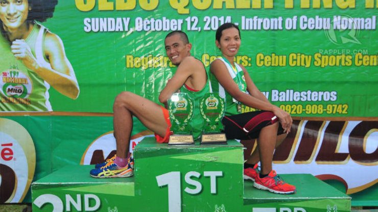 Ex-ultra marathoner, newcomer top Milo Marathon qualifiers in Cebu