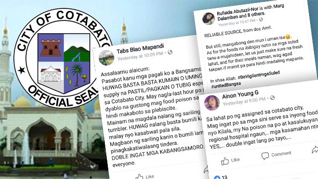Fake news spreads in Cotabato City as Bangsamoro plebiscite nears