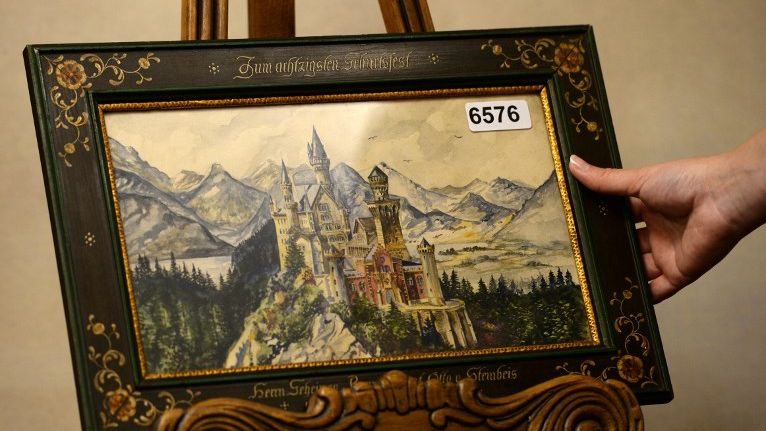 Artworks signed ‘A. Hitler’ to be auctioned in Germany