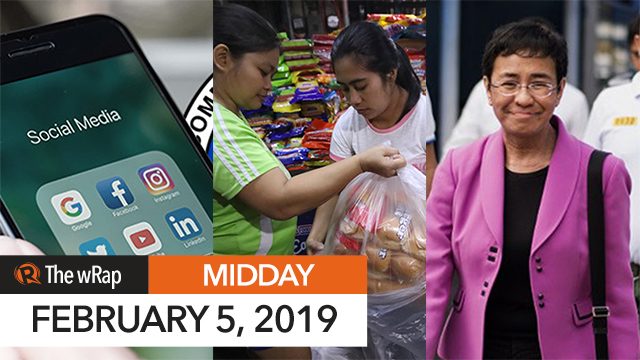 Inflation slows down further to 4.4% in January 2019 | Midday wRap
