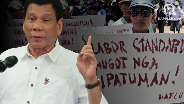 Duterte admin reports 25,000 regularized workers so far