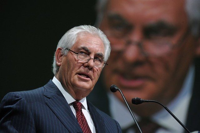 Tillerson defends foreign policy record at year’s end