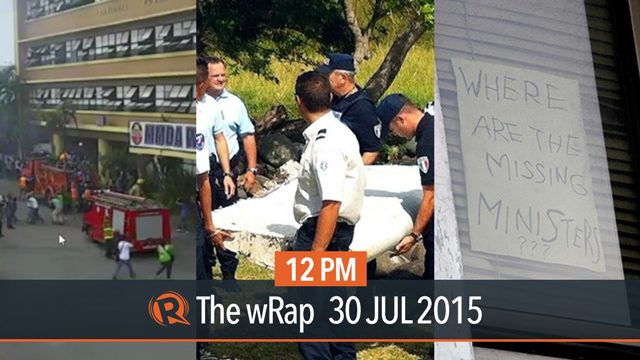 MH370 probe, Metro Manila shake drill, INC crisis | 12PM wRap